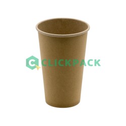 Pahar carton 16oz bauturi calde natur