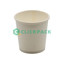 Pahar carton 4oz bauturi calde alb