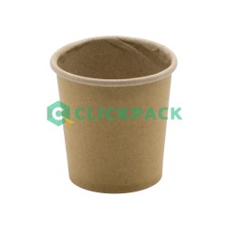 Pahar carton 4oz bauturi calde natur