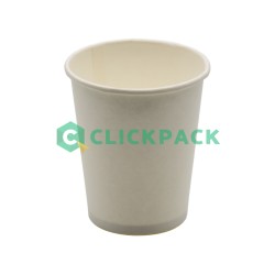 Pahar carton 8oz bauturi calde albe