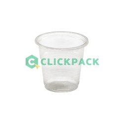 Pahar plastic transparent 80cc